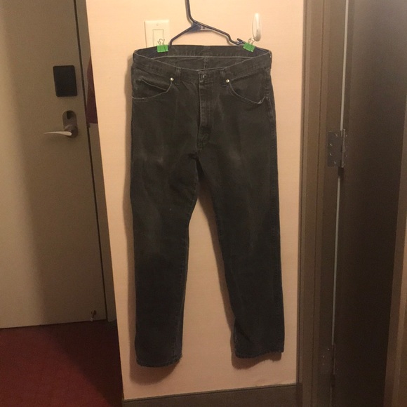 Vintage black Wrangler jeans - Picture 1 of 3